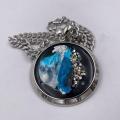 Collana in ottone anallergico, colore argento