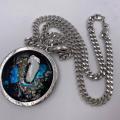 Collana in ottone anallergico, colore argento