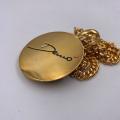 Collana in ottone anallergico, colore oro