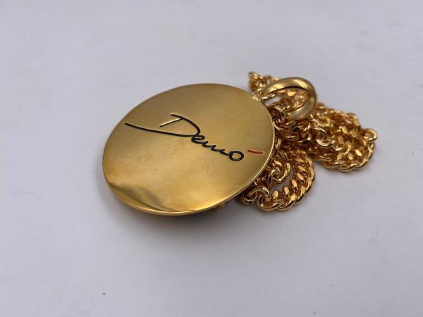 Collana in ottone anallergico, colore oro
