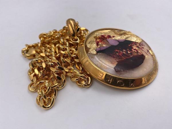 Collana in ottone anallergico, colore oro