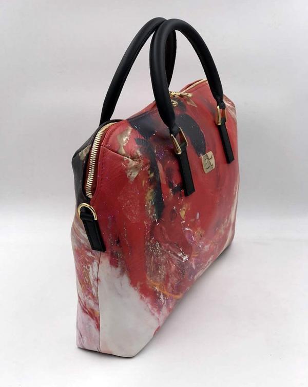 Borsa in vera pelle