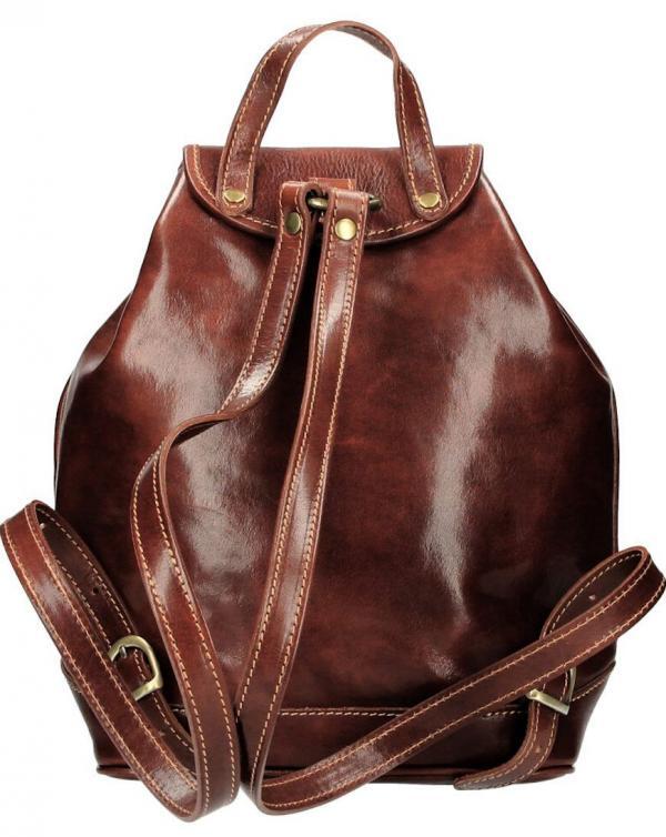 Zaino in Vera Pelle, colore marrone