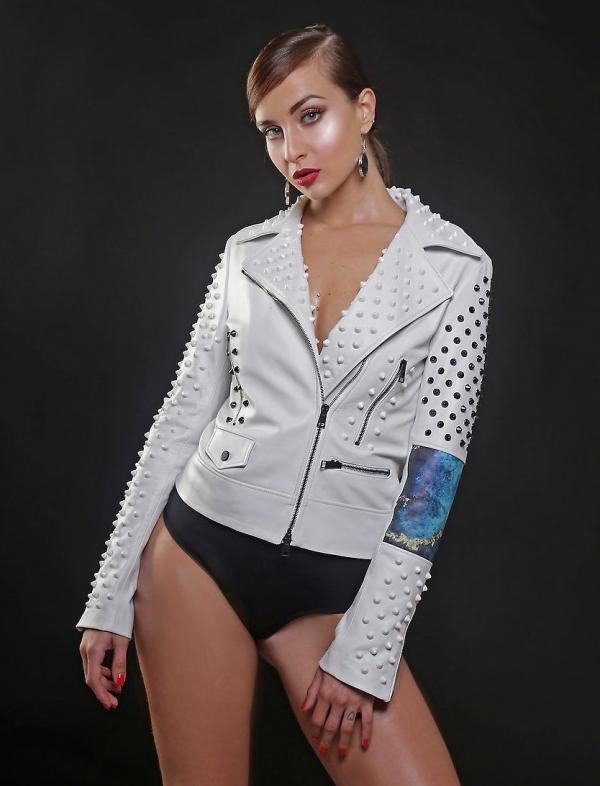 Giacca in vera pelle