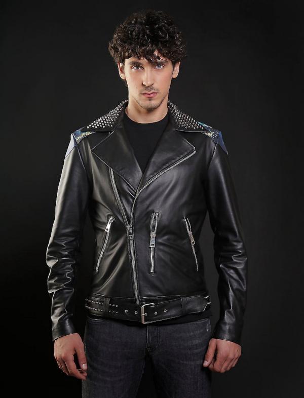 Giacca in vera pelle