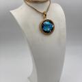 Collana in ottone anallergico, colore oro