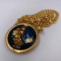 Collana in ottone anallergico, colore oro
