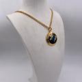 Collana in ottone anallergico, colore oro