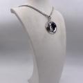 Collana in ottone anallergico, colore argento