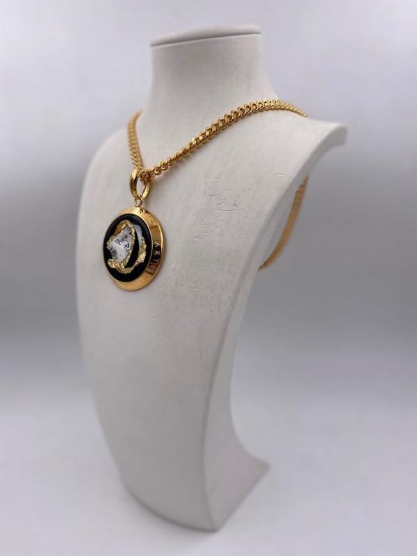 Collana in ottone anallergico, colore oro