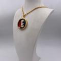 Collana in ottone anallergico, colore oro