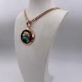 Collana in ottone anallergico, colore oro rosé