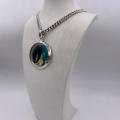 Collana in ottone anallergico, colore argento