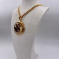 Collana in ottone anallergico, colore oro