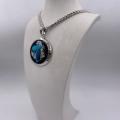 Collana in ottone anallergico, colore argento