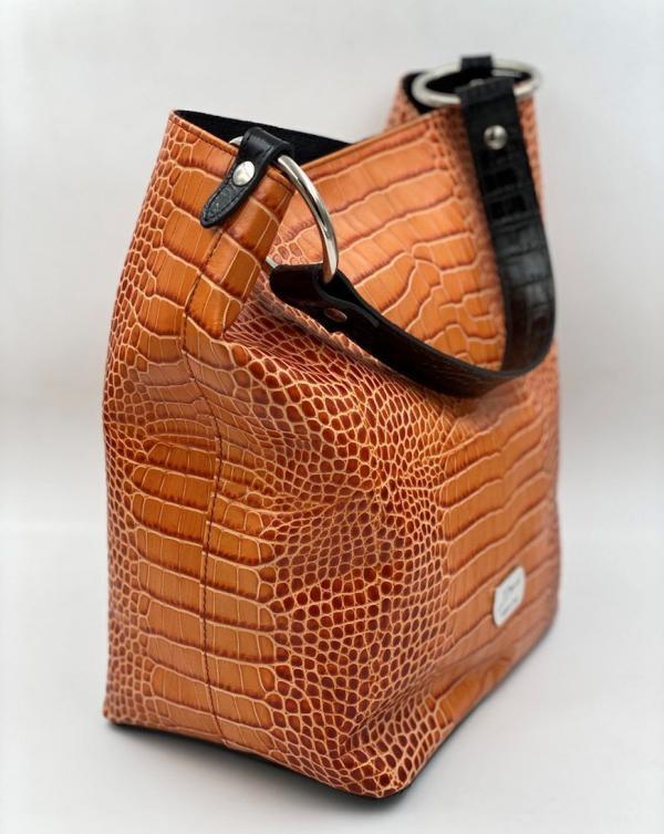 Borsa in vera pelle