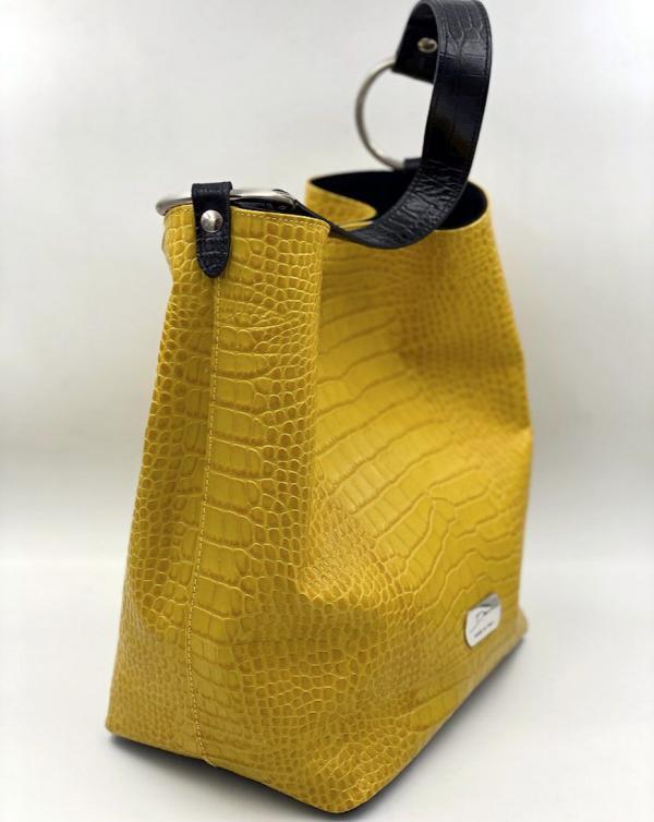 Borsa in vera pelle