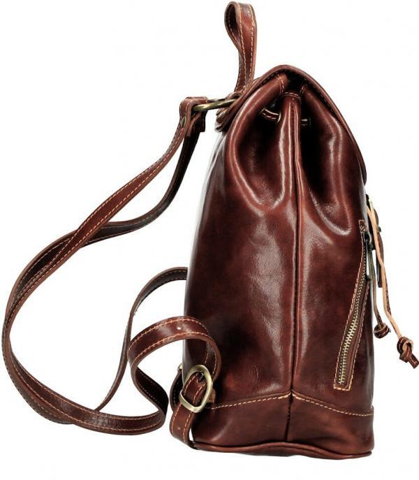 Zaino in Vera Pelle, colore marrone