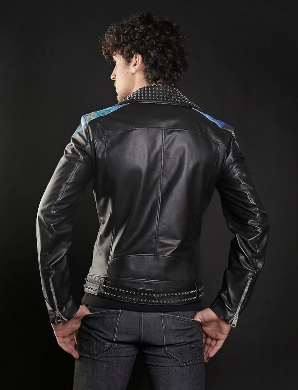 Giacca in vera pelle
