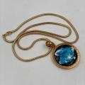 Collana in ottone anallergico, colore oro