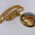 Collana in ottone anallergico, colore oro