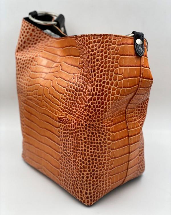 Borsa in vera pelle