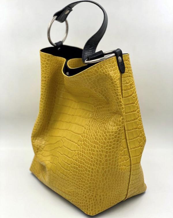 Borsa in vera pelle