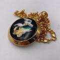 Collana in ottone anallergico, colore oro