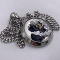 Collana in ottone anallergico, colore argento