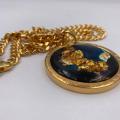 Collana in ottone anallergico, colore oro