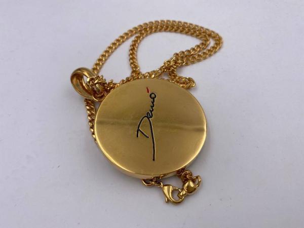 Collana in ottone anallergico, colore oro