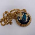 Collana in ottone anallergico, colore oro