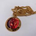 Collana in ottone anallergico, colore oro