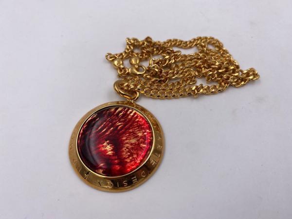 Collana in ottone anallergico, colore oro