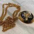 Collana in ottone anallergico, colore oro