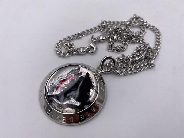 Collana in ottone anallergico, colore argento