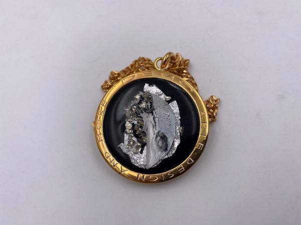 Collana in ottone anallergico, colore oro