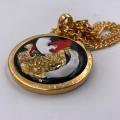 Collana in ottone anallergico, colore oro
