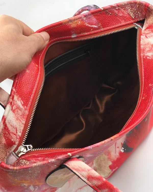 Borsa in vera pelle