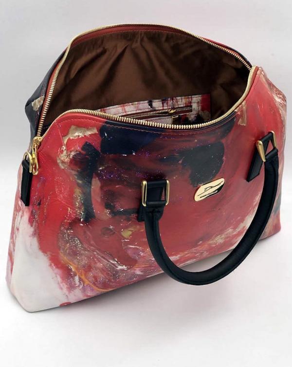 Borsa in vera pelle