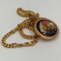 Collana in ottone anallergico, colore oro