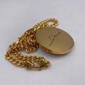 Collana in ottone anallergico, colore oro