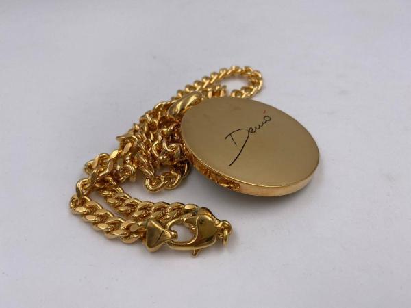 Collana in ottone anallergico, colore oro