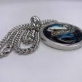 Collana in ottone anallergico, colore argento