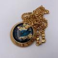 Collana in ottone anallergico, colore oro