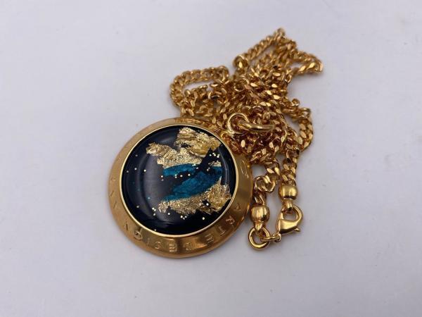 Collana in ottone anallergico, colore oro