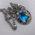Collana in ottone anallergico, colore argento