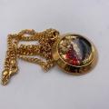 Collana in ottone anallergico, colore oro