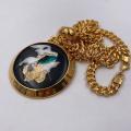 Collana in ottone anallergico, colore oro