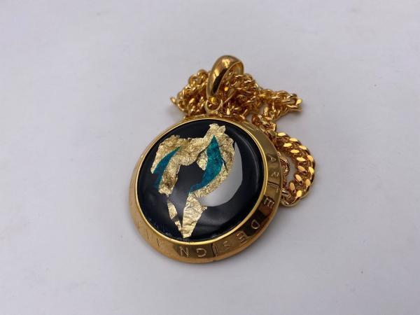Collana in ottone anallergico, colore oro